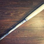 Fletcher Bats, navy vintage distressed handle