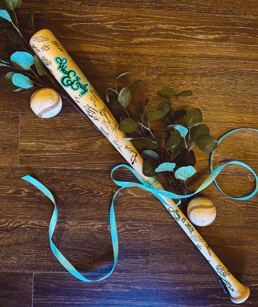 Wedding Guest Book Bat Fletcher Bats & Goods Ltd.